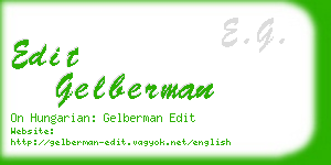 edit gelberman business card